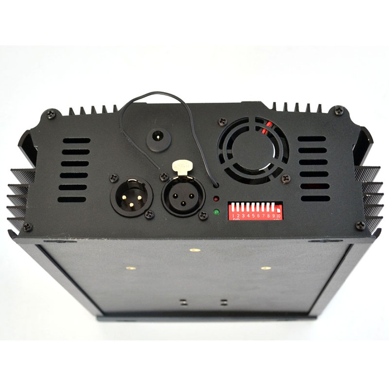 DC24V 90W 3 Channels DMX512 LED RGB Light Fiber Optic illuminator With 28 Keys RF Remote Controller